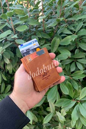 Natural Deri Taba Akıllı Cüzdan WP5550N