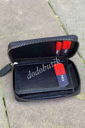 Hakiki Deri Siyah Cüzdan WP1695