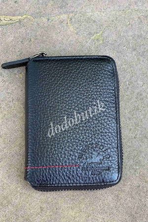 Hakiki Deri Siyah Cüzdan WP1695