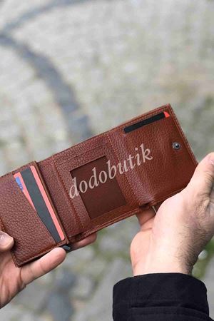 Hakiki Deri Taba Akıllı Cüzdan WP5550