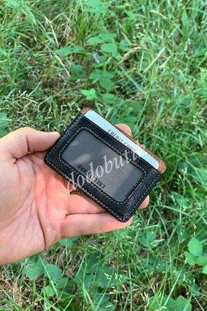 Siyah-Taba Hakiki Deri Tarz Cüzdan 595 