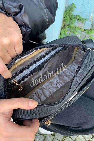 Siyah Klasik Çapraz Çanta- M317 