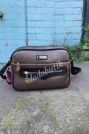 Gri Klasik Çapraz Çanta- M317   