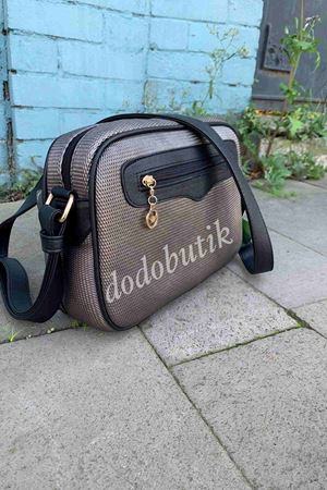 Gri Klasik Çapraz Çanta- M317   