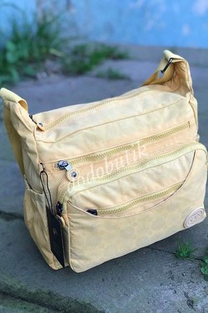 Kadın Sarı Klinkır Postacı Çantası 5827 