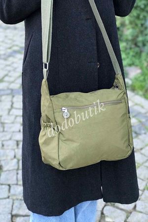 Kadın Yeşil Klinkır Postacı Çantası 5827