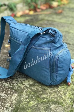 Kadın Mavi Klinkır Çapraz Çanta 17A 