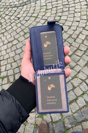 Crazy Deri Lacivert Cüzdan 1597  