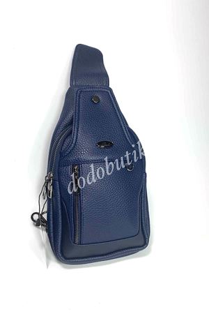 Lacivert Erkek Çapraz Omuz Çantası Bodybag DDA11 