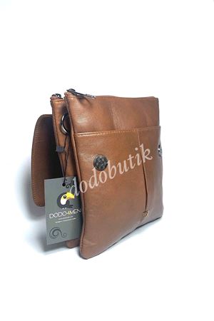 Taba Hakiki Deri Erkek Postacı Çantası DDA21 