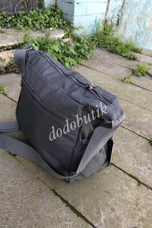 Kadın Gri Klinkır Kumaş Çapraz Çanta 3048 