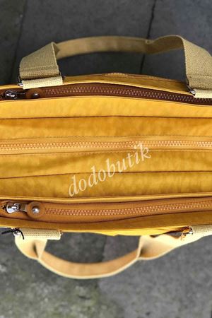 Sarı Klinkır Kumaş Kol/Omuz Çantası M267    