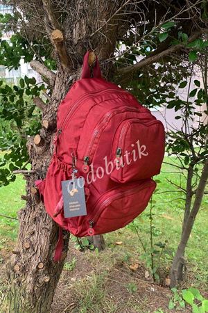 Suya Dayanıklı Bordo Sırt Çantası - 8813