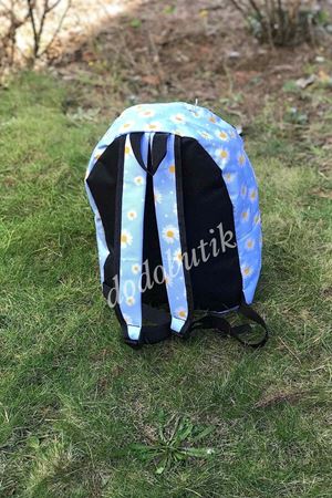 Papaptya Desenli Sırt Çantası