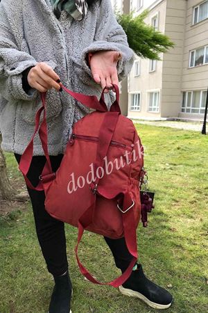 Suya Dyanıklı Ara Boy Sırt Çantası Kiremit 8317