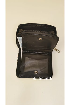 Karışık Sembollü Mini Cüzdan CZDN4556