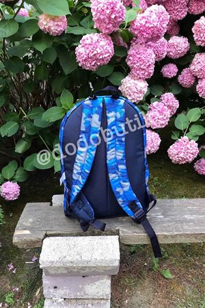 Benetton Mavi Okul Çantası