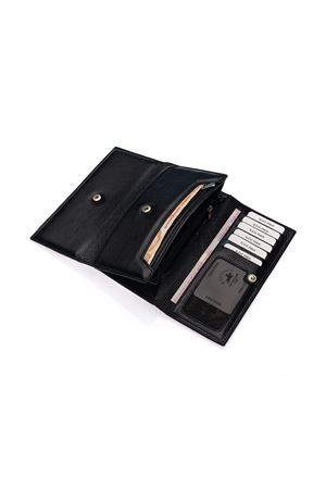 Bayan Siyah Deri Cüzdan DD464