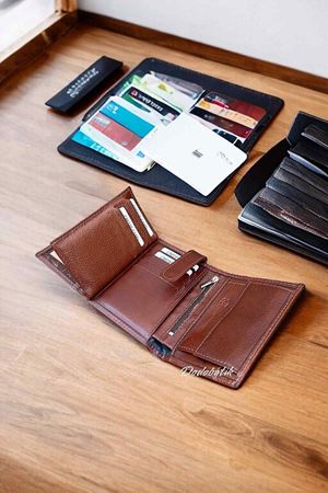 Hakiki Deri Taba Cüzdan DD03