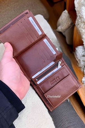 Taba Hakiki Deri Klasik Cüzdan DD02  