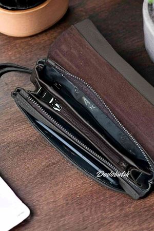 Kahverengi Deri El Çantası 5008 