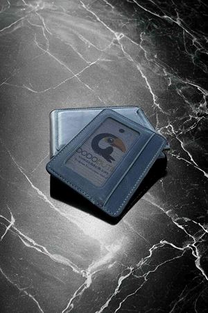 Antrasit Hakiki Deri Tarz Cüzdan 595C