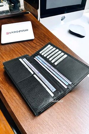 Siyah Deri Telefonlu Cüzdan 877