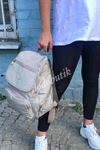 Klinkır Krem Sırt Çantası 8810L 