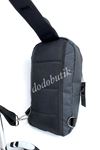Siyah Kulaklık Çıkışlı Kumaş Bodybag DKB 