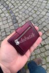 Bordo Crazy Deri Tarz Cüzdan 781