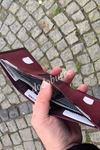 Bordo Crazy Deri Tarz Cüzdan 781