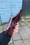 Hakiki Deri Bordo Cüzdan DD03  