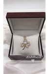 Taşlı Gold Çelik Broş DB4585